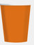 Paper Pumpkin Halloween Disposable Cup - One Size - Orange