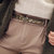 20012 Marij | Skinny Studded Leather Belt