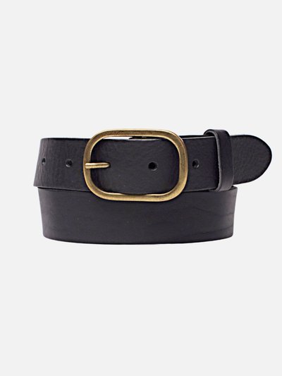 Amsterdam Heritage 35075 Marin Statement Buckle Leather Belt product