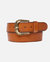 40049 Nikai Women's Classic Belt - Cognac