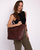 6036 Muskens Unisex Large Leather Tote Bag
