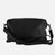 8004 Issa | Women's Black Leather Travel Bag Crossbody