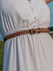 Amara Studded Braided Belt