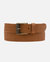 Ary | Embossed Everyday Leather Belt - Sand