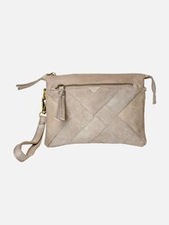 Bakema | Leather Crossbody Bag - Grey