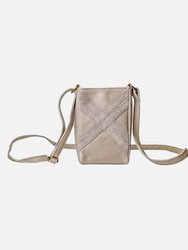 Bakermans | Leather Phone Bag - Grey