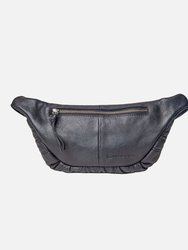 Beck | Diamond-Patterned Leather Fanny Pack