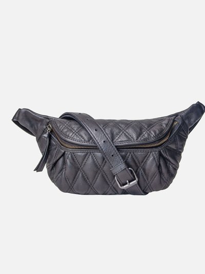 Amsterdam Heritage Beck | Diamond-Patterned Leather Fanny Pack product