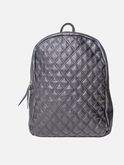 Amsterdam Heritage Bekema | Diamond-Patterned Leather Backpack product