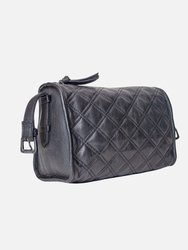 Beker | Diamond-Patterned Crossbody Bag