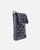 Beks | Diamond-Patterned Leather Phone Bag
