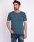 Collins | Men's Cotton T-Shirt - Petrol