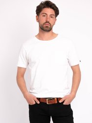 Collins | Men's Cotton T-Shirt - White