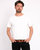 Collins | Men's Cotton T-Shirt - White