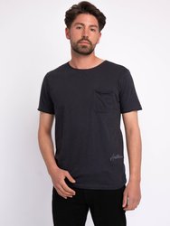 Collins | Men's Cotton T-Shirt - Black