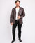 Crane | Men's Leather Blazer - Brown