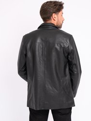 Crane | Men's Leather Blazer