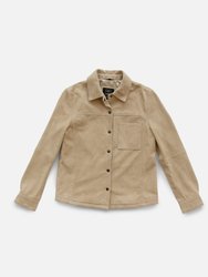 Dakota | Suede Leather Shirt Jacket