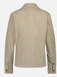 Dakota | Suede Leather Shirt Jacket