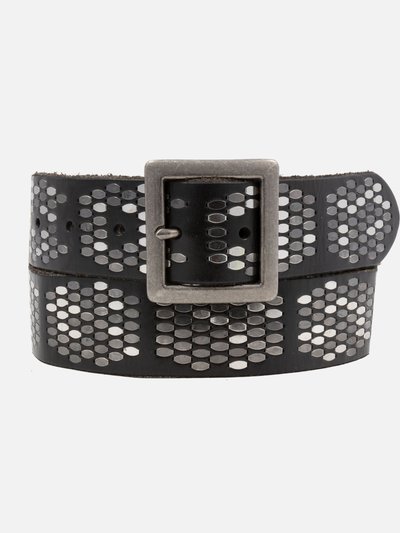 Amsterdam Heritage Gaia | Bold Studded Belt With Square Buckle product