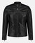 Hobbs | Men's Leather Motorcycle Jacket - Black