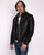 Jasper | Men's Leather Motorcycle Hoodie Jacket