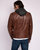 Jasper | Men's Leather Motorcycle Hoodie Jacket