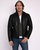 Jasper | Men's Leather Motorcycle Hoodie Jacket