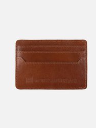 Kent | Leather Card Holder - Tan