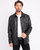 Krome | Men's Button-Down Leather Jacket