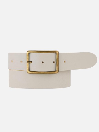 Amsterdam Heritage May | Classic Leather Belt With Rectangular Buckle product
