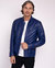 Miller | Men's Urban Leather Jacket - Cobalt Blue