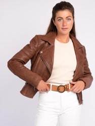 Munroe | Leather Biker Jacket