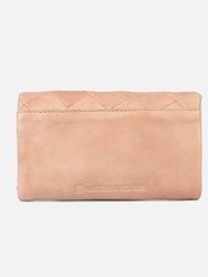 Muren | Diamond Patterned Leather Wallet