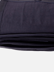 Women's Leather Fold-Over Crossbody Bag