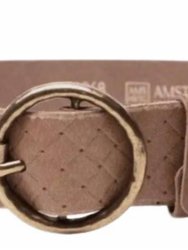 Zoya Braided Leather Belt