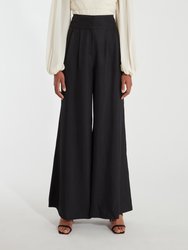 Angel Wide Leg Pant - Black