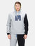 Color Block Logo Hooded Sweatshirt