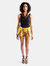 Jacquard Pleated Shorts