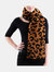 Leopard Sherpa Scarf