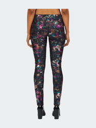 Metallic Paint Skinny Jeans