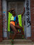 Neon Color Block Swimsuit