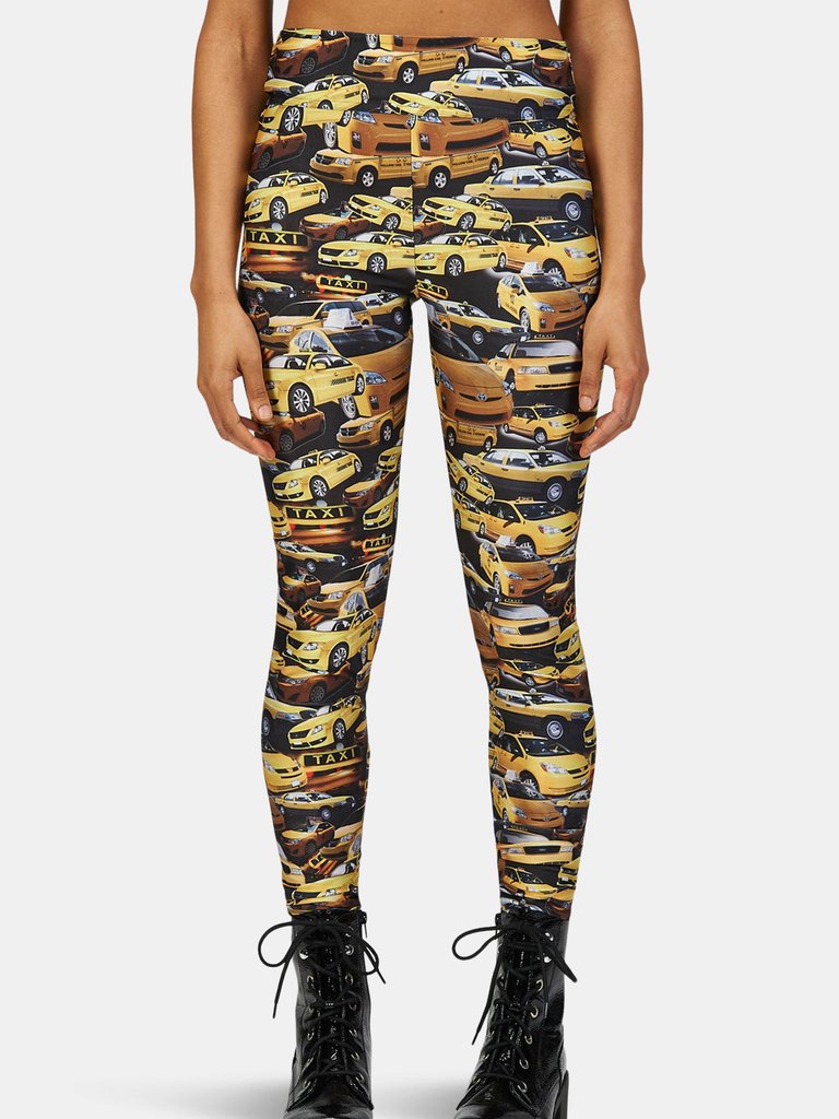 Taxi Leggings - Brown