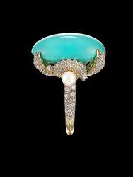 Turquoise Mermaid Ring