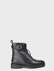 Cuzco Leather Boots - Black - Noir