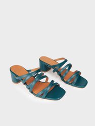 Delfina Mules - Duck Blue