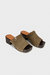 Macarena Khaki Clogs