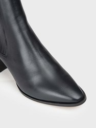 Merced Leather Boots - Black