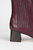 Merced Leather Boots - Burgundy