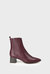 Merced Leather Boots - Burgundy - Burgundy